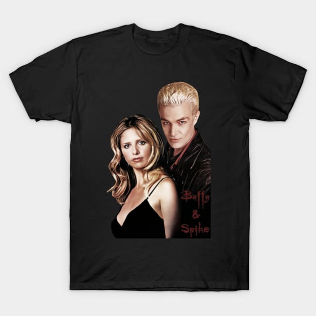 Buffy & Spike T-Shirt by CharXena